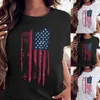 Men's T Shirts Men's T-Shirts Adult Independence Day Blouse TopsO NeckPartyStylish T-shirt