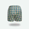 Mäns sömnkläder underkläder män boxertshorts hem kort pläd cueca maskulina boxer sexiga underbyxor ropa interiör hombre para