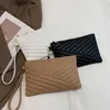 Borse da sera Borsa da polso da donna Elegante busta in pelle Shopping Viaggiare Borsa piccola portatile Pochette Portafoglio Mano da donna