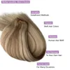 Haar-Bulks, blonde Highlights, zum Einnähen in menschlichem Balayage-Doppel-Maschinenschuss, handgebundene Webbündel 220924