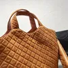 Borsa tote in velluto a coste Borse shopping a grana trapuntata Borsa a mano a tracolla scozzese Borsa a due pezzi Confezione di grande capacità Tessuto di cotone Pelle