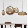 Pendant Lamps Glass Lights Nordic Stained Lampshade Creative Hanglamp For Restaurant Bar Kitchen Living Room Deco