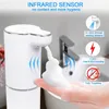 Liquid Soap Dispenser Automatisk skum Touchless Sensor USB Laddning Smart Machine Infrared Hand Sanitizer 220924