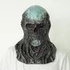 Partymasken Vecna Maske für das Halloween-Partykostüm Stranger Things 4 Horror Monster Dämon Gruseliger Latexhelm Cosplay Requisiten 220926