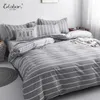 Beddengoed sets globon bloem print beddengoed set met kussensloop katoen zachte dekbed dekbedovertrek sets queen king size 4 pc's 220924