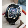 Superclone Luxury Menics Mechanics Watch Richa Milles RM11-03 Wristwatch بالكامل أوتوماتيكي حركة سويسرية أعلى جودة الساعات