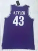 GLA toppkvalitet 1 43 Lianzexin K.Tyler Jersey Men Huskies den 6: e Marlon Wayans Kenny Tyler Sydd film college baskettröjor S-XXL