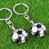 World Cup Keychains Metal Football Keychain Pendant Luggage Decoration Key Chain Souvenir Gift Keyring