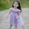 Girl Dresses Summer Girls Kids Princess Dress Baby Infants Children Birthday Wedding Butterfly Patchwork Vestido Outfits