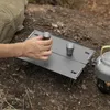 Camp Furniture Outdoor Aluminium Plate Table Camping Bekv￤m vikningslegering Barbecue Splicing Tea Mini N6B4