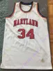 Mitch NCAA College Maryland Basketball Jersey 34 LEN BAS