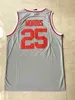 GLA toppkvalitet 1 25 Zack Morris Jersey Bayside Tigers Movie College Basketball Jerseys Grey 100% Stiched Size S-XXL