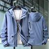 Men's Jackets Men's Hooded Coat Spring And Autumn Tooling Fashion Loose Jacket Cotton-padded Multi-pocket Parker Wear