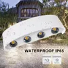 Wandleuchte LED Outdoor Wasserdichter Strahler Moderner minimalistischer Innenhof Villa El Korridor Balkon Innen- und