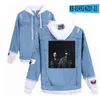 Vestes pour hommes Hajime MiyaGi Andy Panda Denim Veste Hommes Femmes Streetwear Hip Hop Hommes À Capuche Jean Mâle Casual Lâche Survêtement