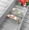 Charm armband grossist Opal Stone P￤rledh￤nge och armband mode Kvinnor Hj￤rtflomarmband smycken Tillbeh￶r