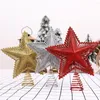 Christmas Decorations Treetop Cut-out Plastic Festival Prop Ornament Tree Topper Top Star Party Supplies