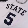 MITCH 2020 NEW NCAA UTAH UTESジャージ5メリルカレッジバスケットボールジャージーホワイトサイズ青年大人オールステッチ刺繍