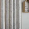 Curtain Curtains For Living Room Dining Bedroom Luxury Elegant Polyester Cotton Linen Jacquard Plain Dark Pattern Chinese Style