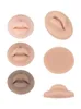 Factory Party Masks Pr￡tica 3D Pr￡tica de silicone Lips Skin Skin Permanente Tatuagem Pr￡tica para Tatuagem Artistas e Iniciantes KD1