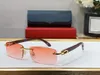 Mens Designer Sunglasses Carti Sun Glasses Rectangle Fashion Womens Silver Gold Frame Luxury Brand Sunglass Eyewear For Man Woman Eyeglasses With Boxs Mixed Color