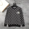 22ss Luxe Heren trui Breien Borduren Designer Hoodies jumper pull homme Mannen Vrouwen Lange Mouw Trui Mode Sweatshirt