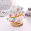 Frühling Herbst Caps Cartoon Dinosaurier Druck Baby Eimer Hut Baumwolle Fischer Hüte Kinder Sommer Kleinkind Jungen Mädchen Panama Sun Cap 20220926 E3