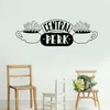 Duvar Çıkartmaları Büyük Merkezi Perk Sticker Friends Logo TV Şovu Kahve Dahası Cafe Mutfak Yemek Odası Dekor