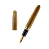 Stylos plume Jinhao 9056 stylo plume en bois naturel fait à la main NOIR en bois beau stylo FM plume mode écriture bureau stylo à encre cadeau 220923