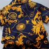 Conjuntos de ropa Moda para niños Ropa con estampado floral Traje de verano para niños Camisa de manga corta Tops Pantalones Niños Niños Boy Trajes de playa