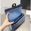 Akşam Çantaları Klasik Kadife Omuz Çantası Hakiki Deri Tasarımcı Flap Bayan Elmas Kapitone Donanım Zinciri Crossbody Messenger Çanta Handba