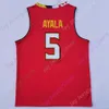 Mitch 2020 Новый NCAA Maryland Terrapins Stat Jerseys 5 Эрик Айала колледж Баскетбол Джерси размер молодежи взрослые все сшиты