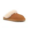 Fur Slides Slipper Winter Flat Heel Australian Boots Classic Warm Designer Booties Men Luxurious Shoes