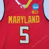 Mitch 2020 Новый NCAA Maryland Terrapins Stat Jerseys 5 Эрик Айала колледж Баскетбол Джерси размер молодежи взрослые все сшиты