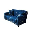 كرسي الأغطية Syrry Sky Galaxy Print Sofa Cover Night Forest Word Wrap Stlististant Singledoublethreefourseat slipcov4180434