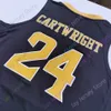 Mitch 2020 New NCAA Providence Friars Maglie Cartwright College Basketball Jersey Taglia nera Giovani adulti Tutti cuciti