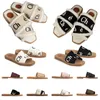 2022 donne woody muli sandali piatti diapositive designer pantofole di tela bianco nero vela moda donna scarpe da spiaggia all'aperto pantofola