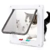 Cat Carriers Pet Door Safety Dog Flap Gate Security Pour Animaux Plastique Petit