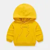 Pullover lente boys hoodies cotton cooded sport kinderen trui 4 kleuren mode herfst sweatshirt 2 7 jaar kinderen bovenkleding jassen 220924