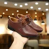 Chaussures de sport garçons en cuir enfants mariage Oxford filles école tenue décontractée baskets pour enfants