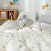 Постилочные наборы постельных принадлежностей Комплект 2 спальни листовой подмолочной крышки постельное белье.