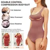 Women's Shapers Waist Tummy MiiOW Women Bodysuit Butt Lifter Shapewear Trainer Body Control Bustiers Corrective Slimming 220923