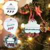 Decorações de Natal Soces de resina de árvore de Natal pendente pendente de feliz Natal Decoração para casa Ornamento de Natal Navidad Cristmas Gifts Ano 220926