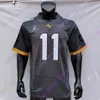 Mitch 2020 New NCAA College UCF Knights maglie 11 Dillon Gabriel maglia da calcio nero bianco taglia gioventù adulto tutto cucito