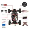 ElectricRC 자동차 Wltoys 144001 114 24G 4WD 고속 레이싱 RC 차량 모델 60kmh 두 배터리 장난감 선물 아이 원격 제어 기계 220922