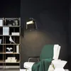 Lampade a sospensione in vetro fumé bianco di design Moderne camere da letto a LED Studio Soggiorno Comodino Lampade Art Déco nere