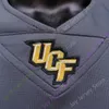 Mitch 2020 New NCAA College UCF Knights maglie 11 Dillon Gabriel maglia da calcio nero bianco taglia gioventù adulto tutto cucito