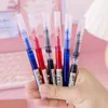 Impostare Red Blue Blue Quick Dry Pens Accessori per ufficio Accessori Stationery Store 0,5 mm Penna di prova Insegnante di insegnanti all'ingrosso