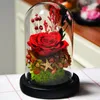 Decorative Flowers Glow Eternal Flower Rose In Flask Wedding Decor For Valentine's Day