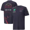 F1チームドライバーTシャツ新しいレーシングシリーズスポーツトップメンズクルーネッククイックドライトップ